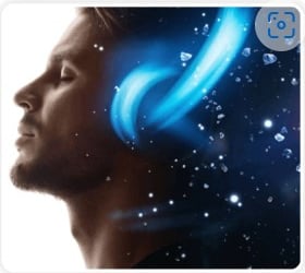 picture of man listening to brain wave