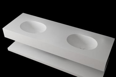 ΝΙΠΤΗΡΑΣ ΜΠΑΝΙΟΥ HARMONY 2 ΓΟΥΡΝΕΣ ΤΟΙΧΟΥ ΜΕ ΡΑΦΙ SOLID SURFACES