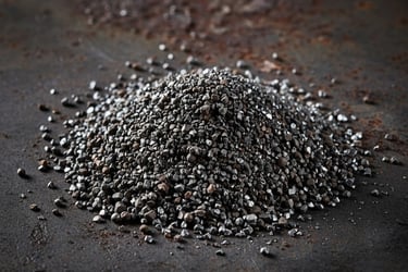 Partículas de granalla