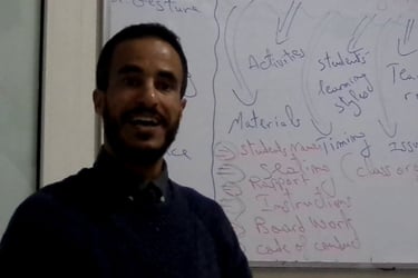 TESOL course: Classroom Management (part 2, gestures, names, mode of work and hands up)