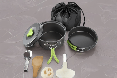 kit pour cuisiner en camping