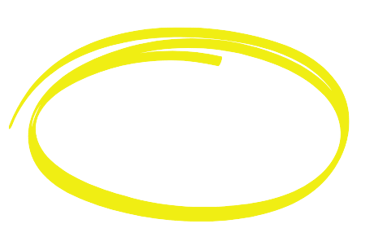 círculo amarelo que diz "visibilidade da marca"