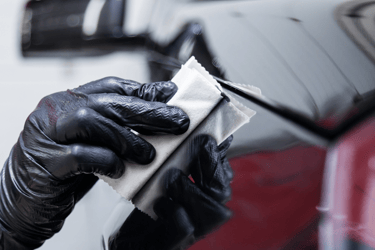 Ceramic Coating on a car