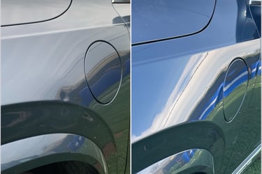 Volvo XC 90, Fender Paintless Dent Repair. Studio City CA