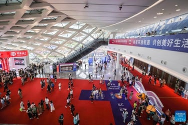 Hainan Expo venue for China immersion programme and China market visit