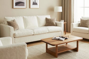 Bright living room with modern inventory
