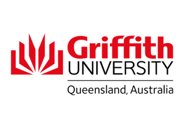a logo for Griffith University