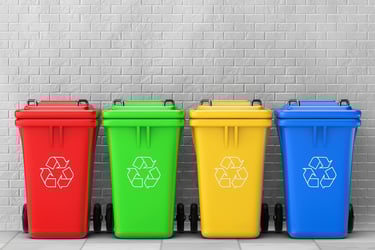 Recycling bins