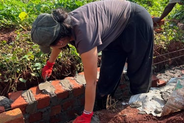 Mitglied hilft in Uganda vor Ort