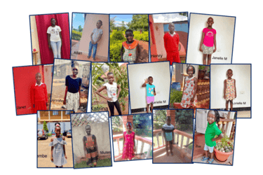 Fotocollage aller Betreuer-Kinder