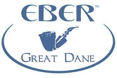 Eber Pipes Great Dane  Logo