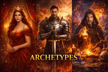 Archetypes Queen Warrior Alchemist