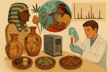 evidencia arqueológica de ayahuasca precolombina