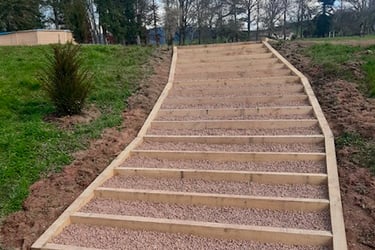 restauration d'un escalier