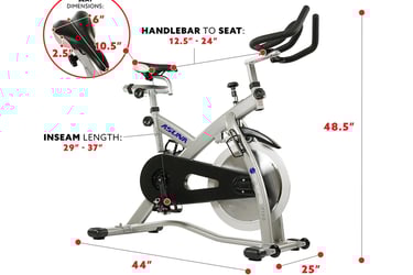 exercise bike features