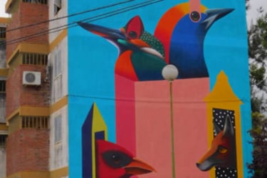 Mural de: Martín Mauricio Molina