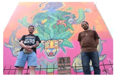 Mural de: Isbelio Godoy
