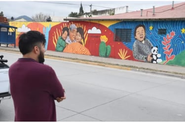 Mural de: Rodrigo Cartes