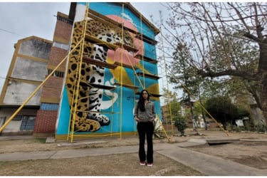 Mural de: Emilia Quinteros