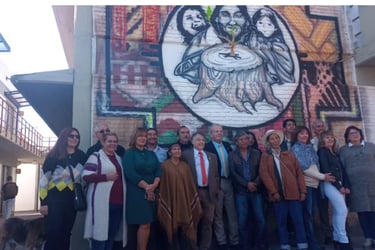 Mural de: MAU - Mauro César Ramos
