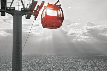 FOTOGRAFÍA CARRO TELEFERICO, POR ARNALDO ROJAS