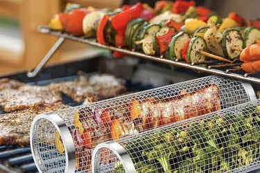 BBQ net tubes