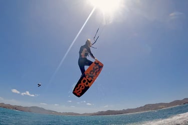 kitesurfing tricks