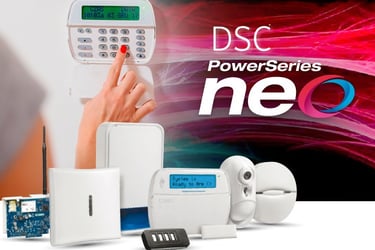 Alarma DSC NEO inalámbrica