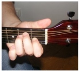 How the E major chord works?