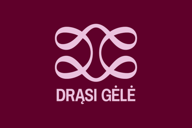 Drąsi gėlė logo