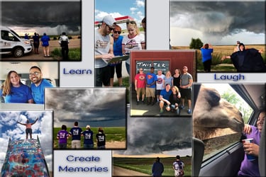 Storm chasing in tornado alley small group tours.