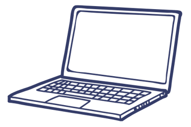 orinateur portable symbolisant la psychothérapie en ligne