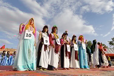 Rose Festival of Kelaa M'Gouna moroccography