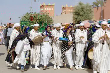 Rose Festival of Kelaa M'Gouna moroccography
