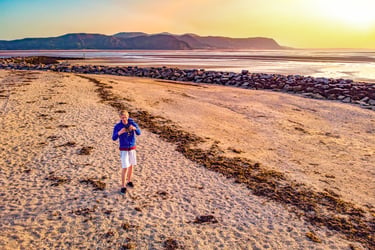 North Shore Beach,  Llandudno