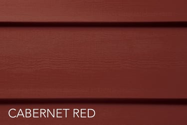 Everlast Composite Siding - Cabernet Red