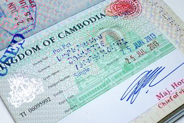 Visado Camboya