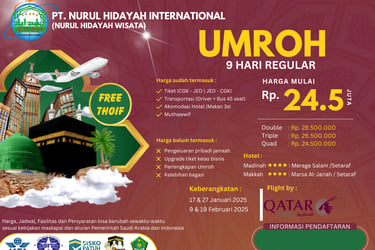 paket umroh januari februari 2024