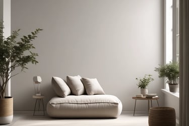 Bright living room with modern inventory