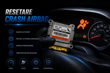 Resetare Crash Data Airbag în Chișinău, Moldova