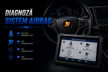 Diagnoză Sistem Airbag / SRS în Moldova