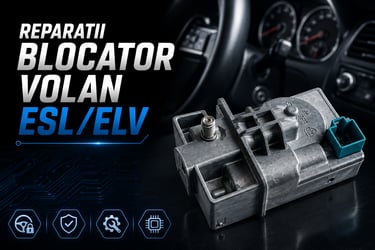 Reparații Blocator Volan ESL / ELV în Moldova