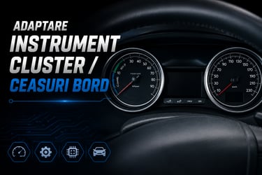 Adaptare Ceasuri Bord / Instrument Cluster în Moldova