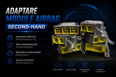 Adaptare Module Airbag Second-Hand în Moldova