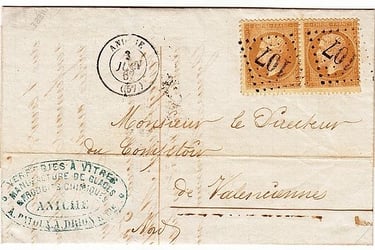 Losange Gros Chiffres 107 et type 15.