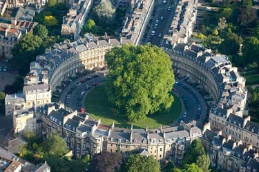Images from the Circus city of Bath, England