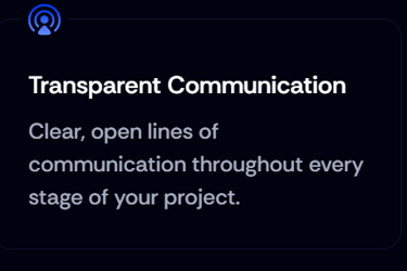 Why Design spark stands out from other agencies - Transparent communication