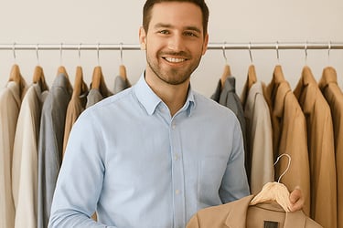 commerce de vente habillage