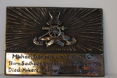 a plaque for a gravesite