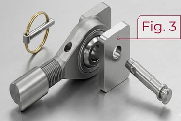 understanding Top link pin linch pin hairpin clip